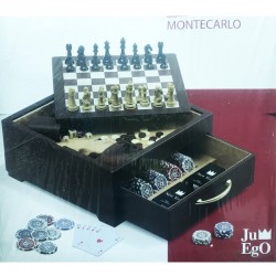 Juego Mini Travel Game Wood 5 giochi portatili in legno